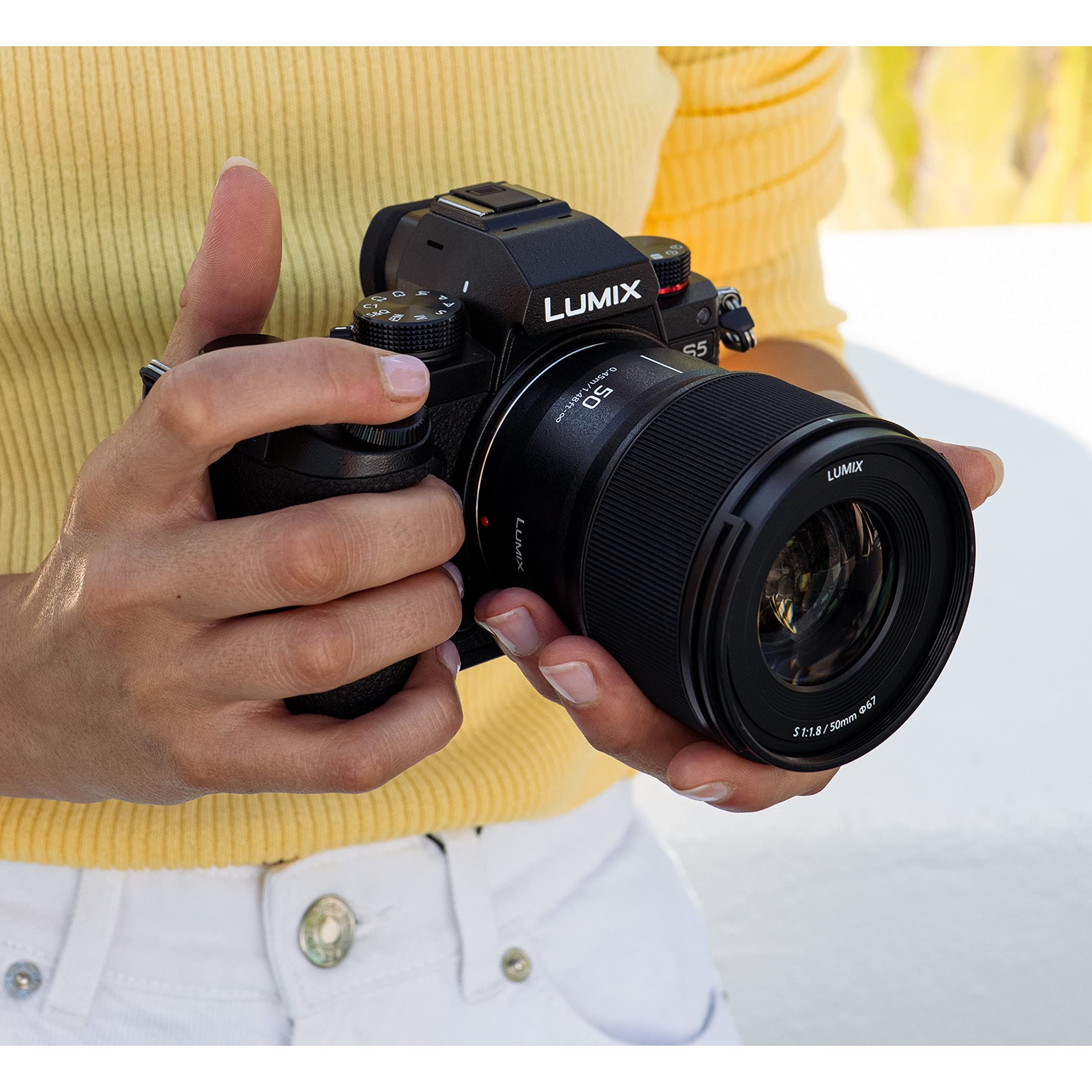 Panasonic Lumix S 50 mm F/1.8 Lens : Amazon.com.tr: Elektronik